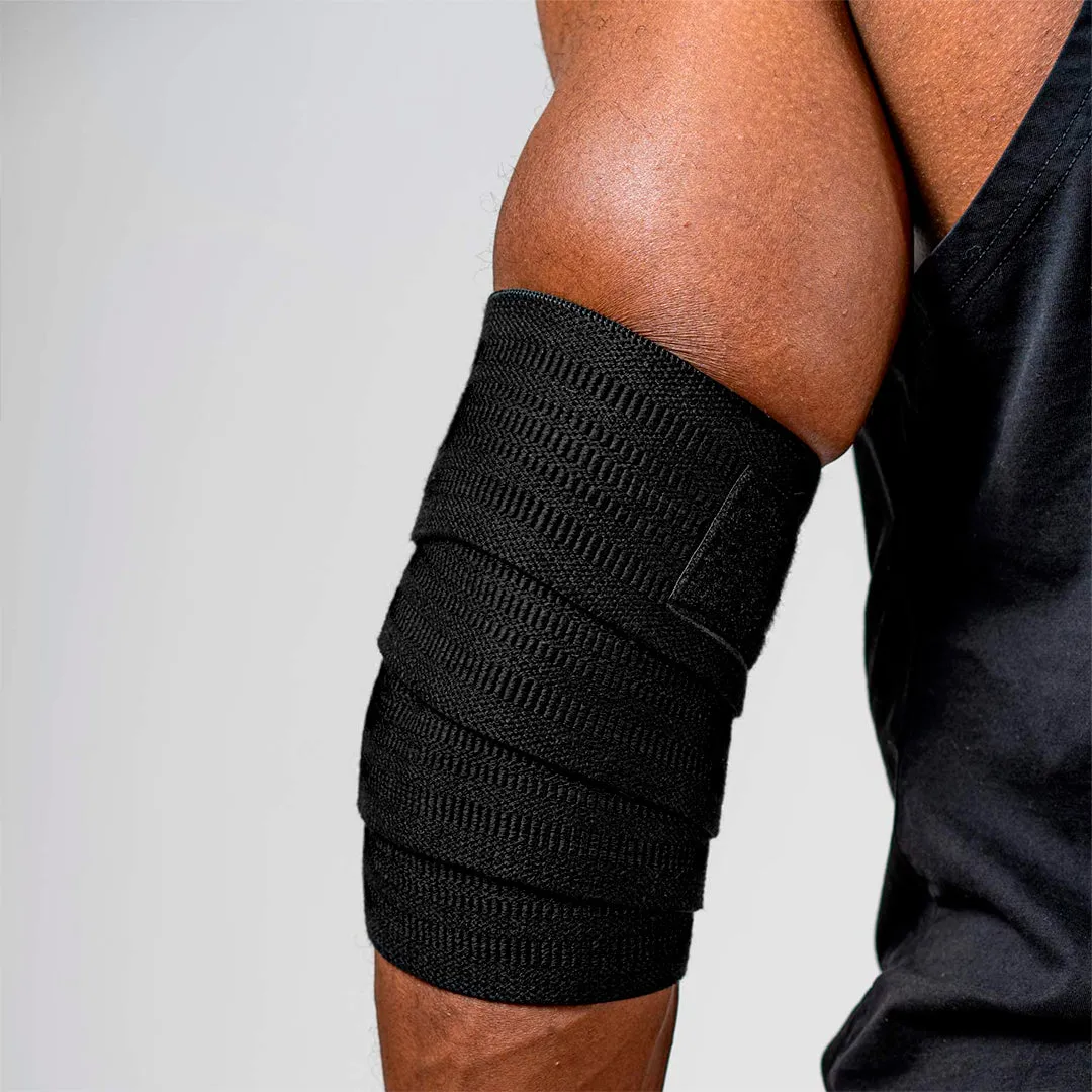 VENDAS CODO PARA GYM - GREEN ARMY STRIPE