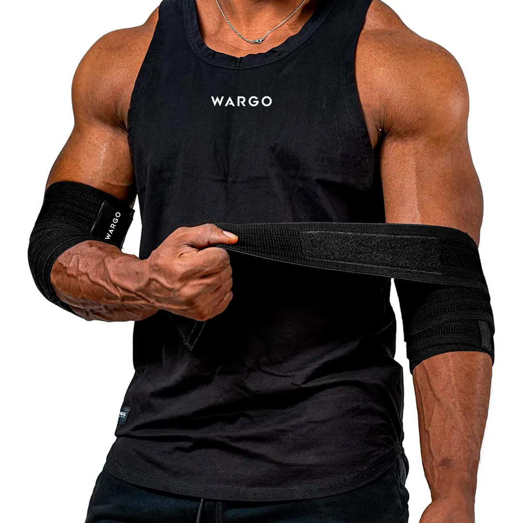 VENDAS CODO PARA GYM - GREEN ARMY STRIPE