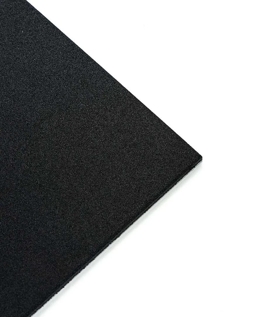 Verve - Rubber Gym Flooring - Black - 15mm