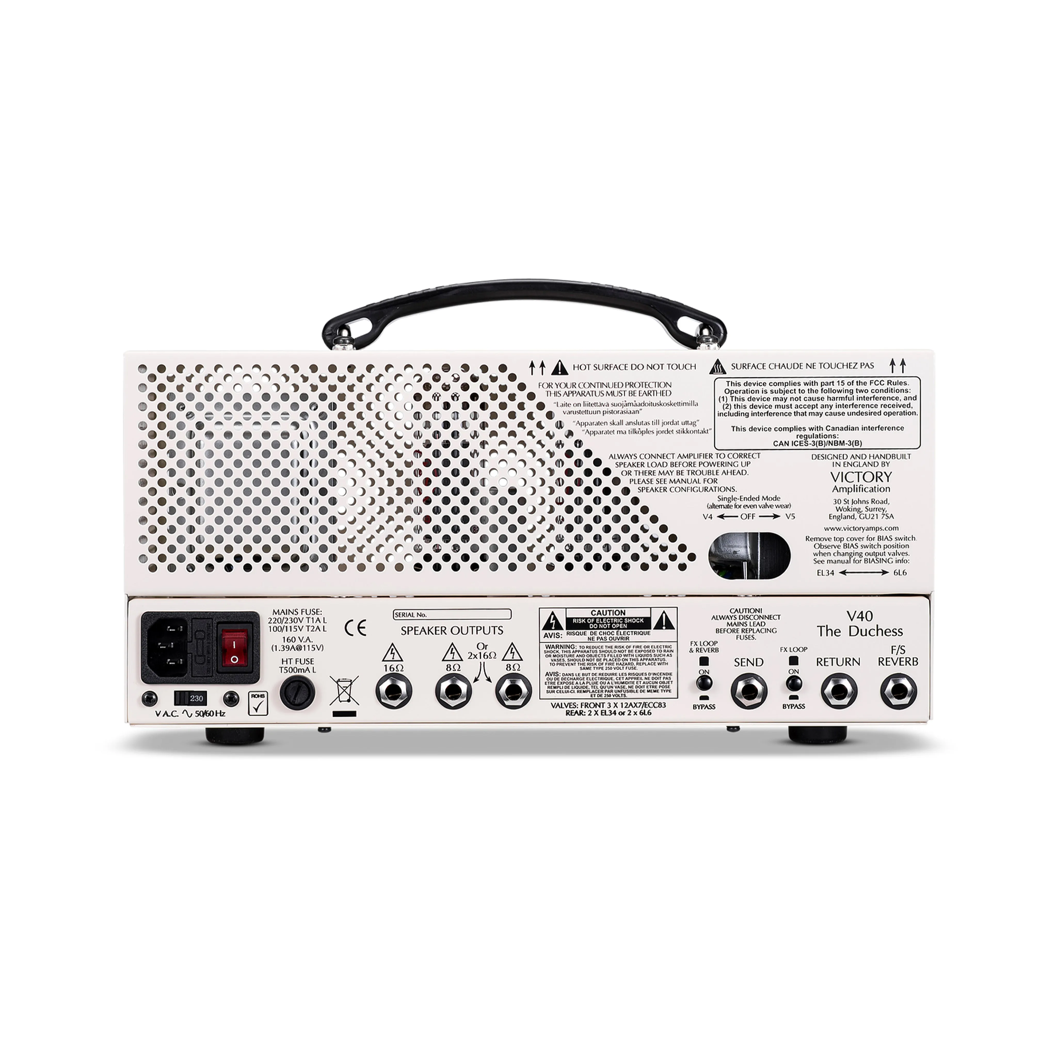 Victory V40 The Duchess Guitar Amplifier Head
