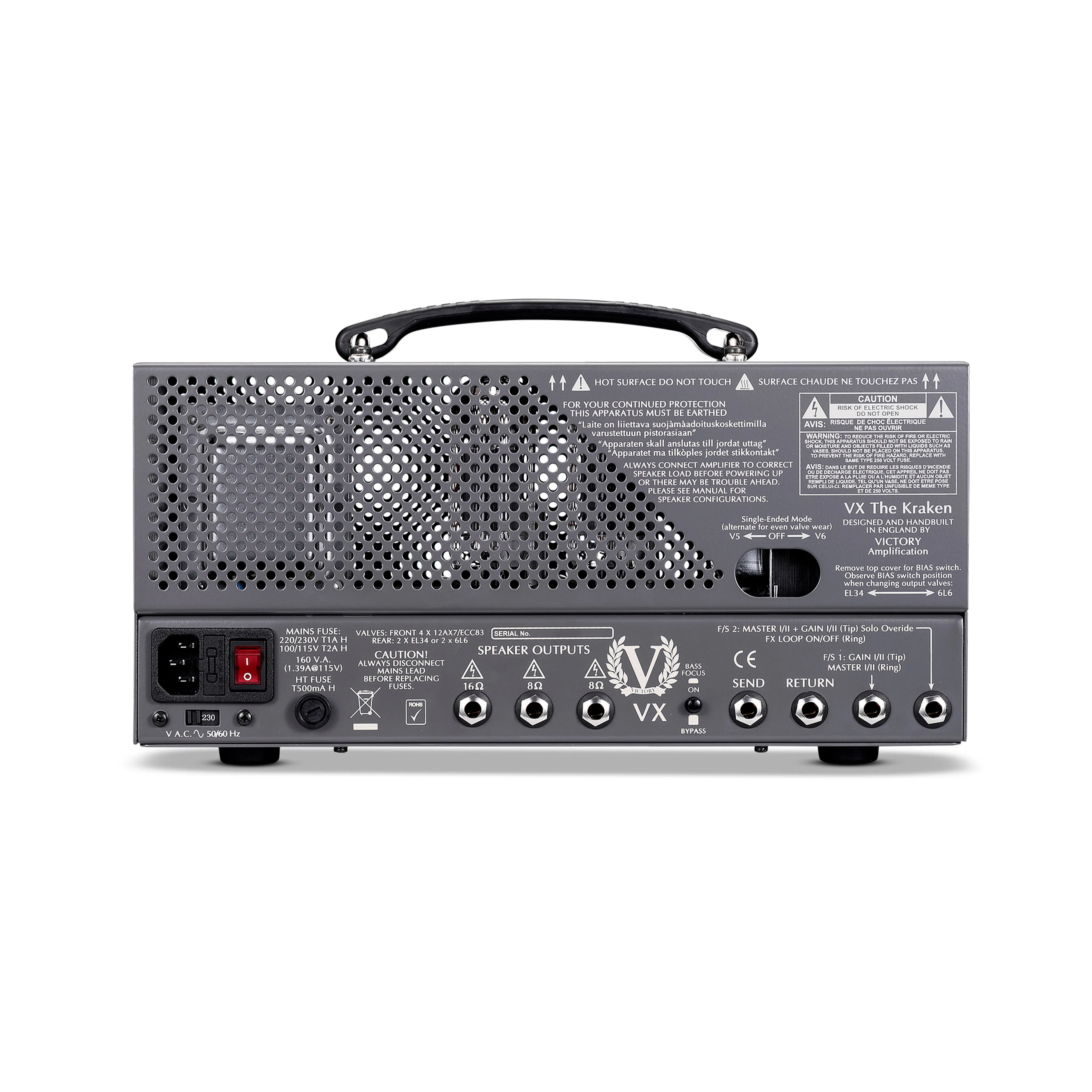 Victory VX The Kraken Guitar Amplifier Head