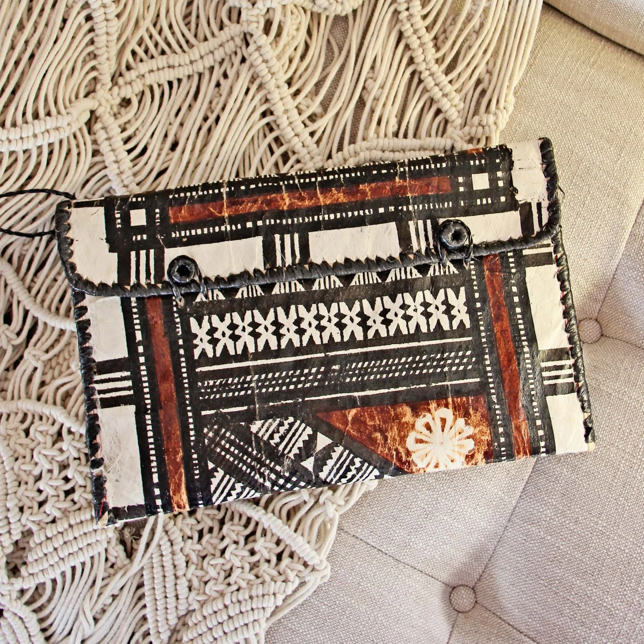 Vintage 70's Boho Tote