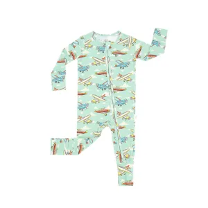 Vintage Planes Bamboo Pajamas