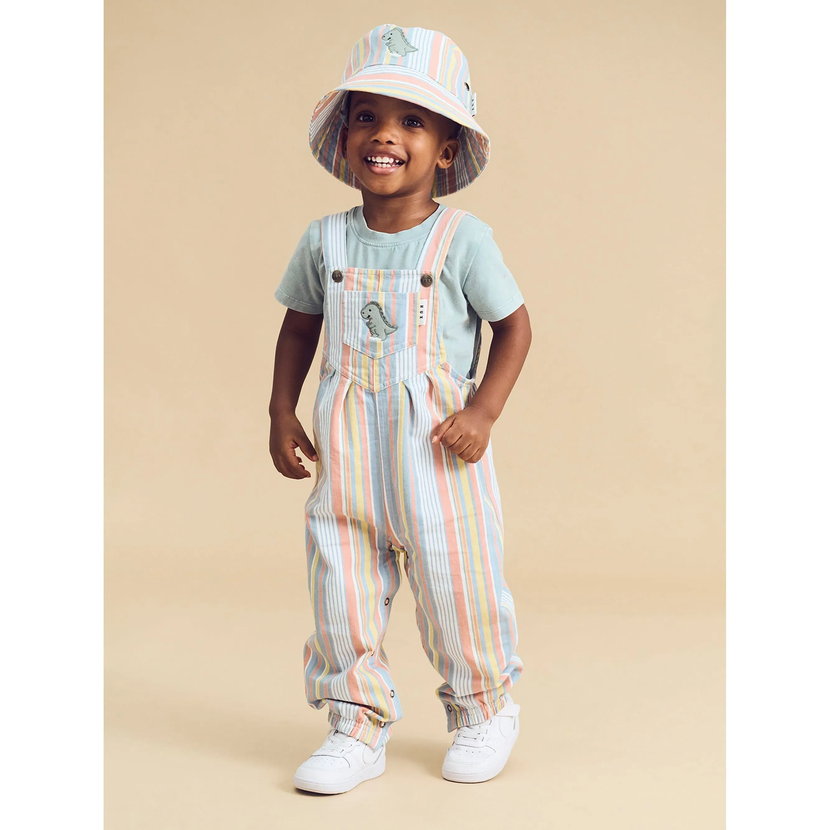 Vintage Stripe Overall