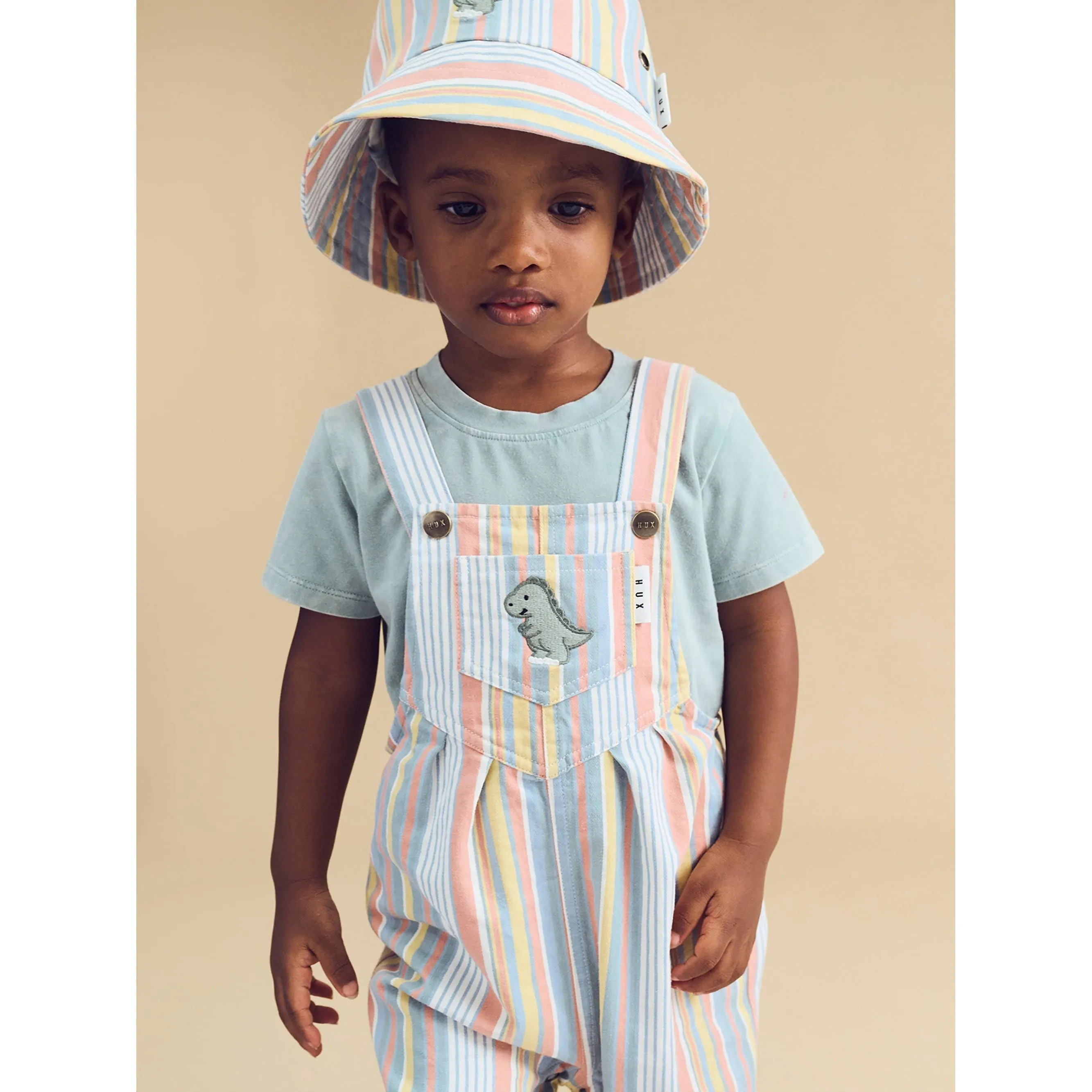 Vintage Stripe Overall