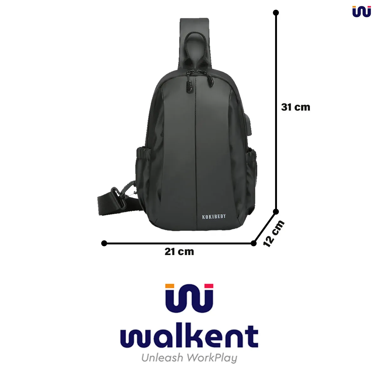 WALKENT Sling Cross Shoulder Bag  - Model Blake