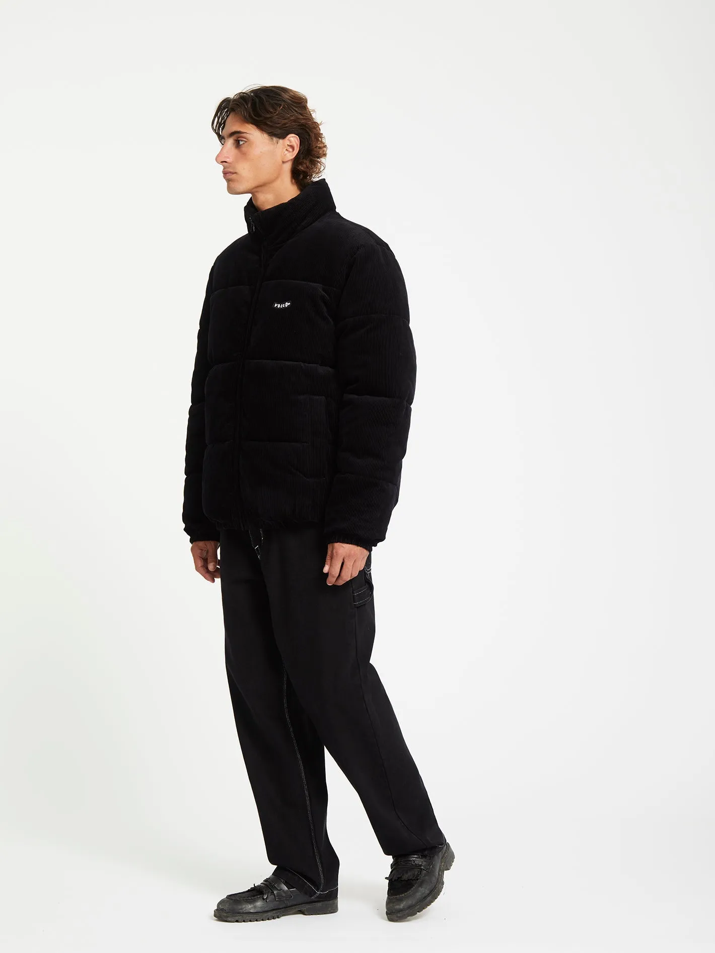 Walltz Corduroy Jacket - Black