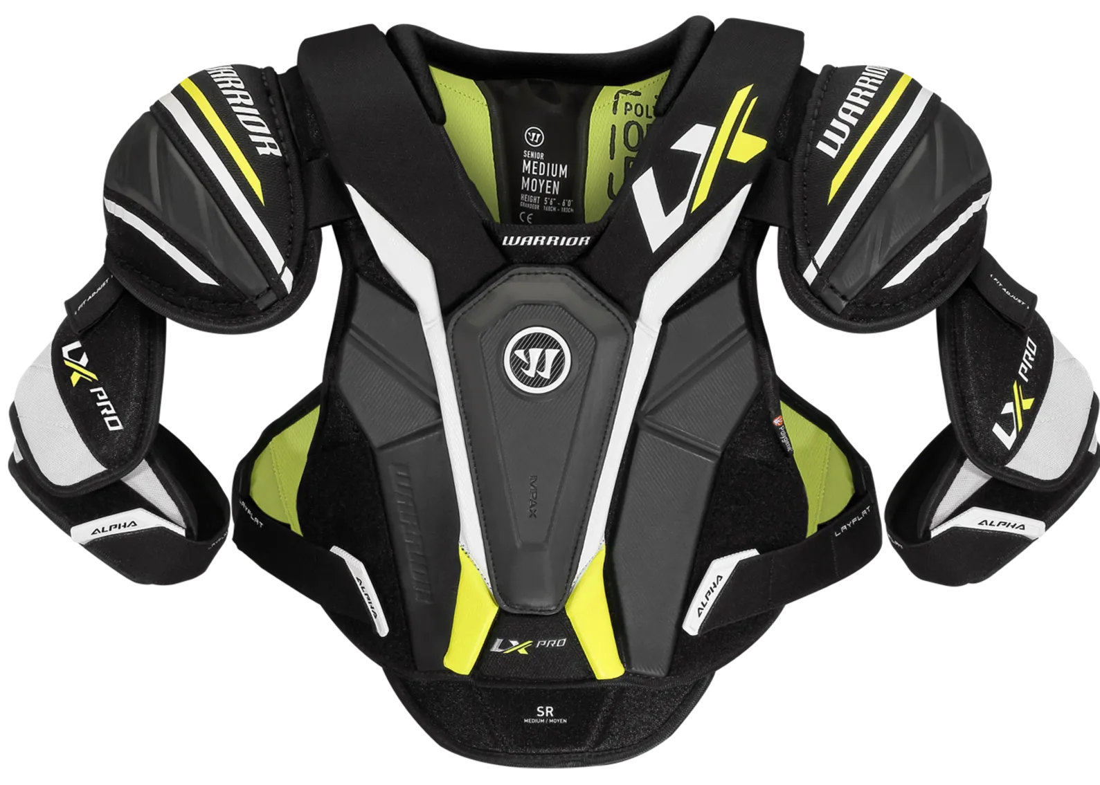 Warrior Alpha LX Pro Senior Shoulder Pads