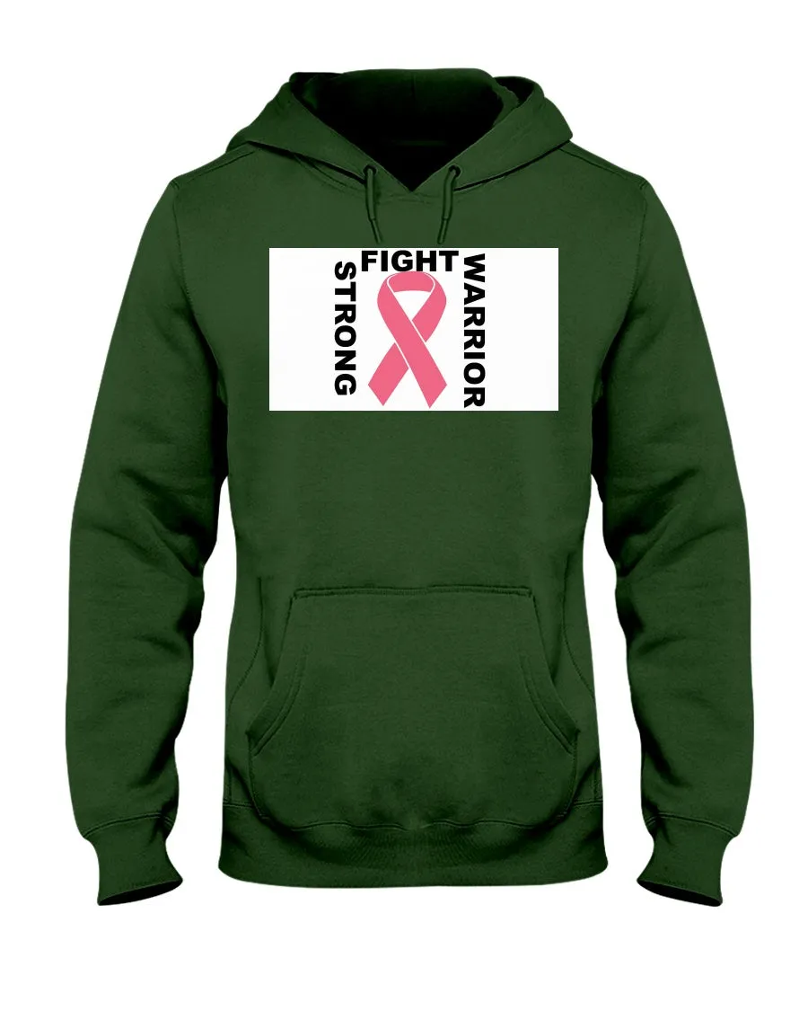 Warrior Fights Cancer Gildan Hoodie