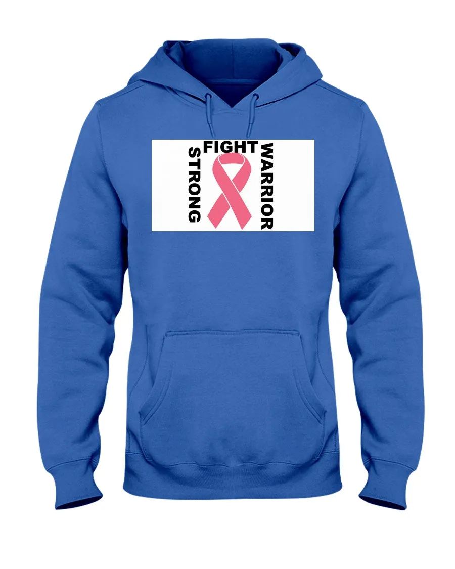 Warrior Fights Cancer Gildan Hoodie