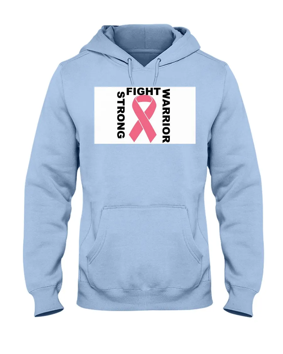 Warrior Fights Cancer Gildan Hoodie