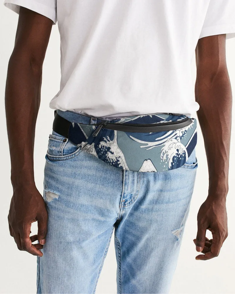 Waves Pattern Crossbody Sling Bag
