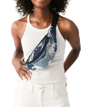 Waves Pattern Crossbody Sling Bag
