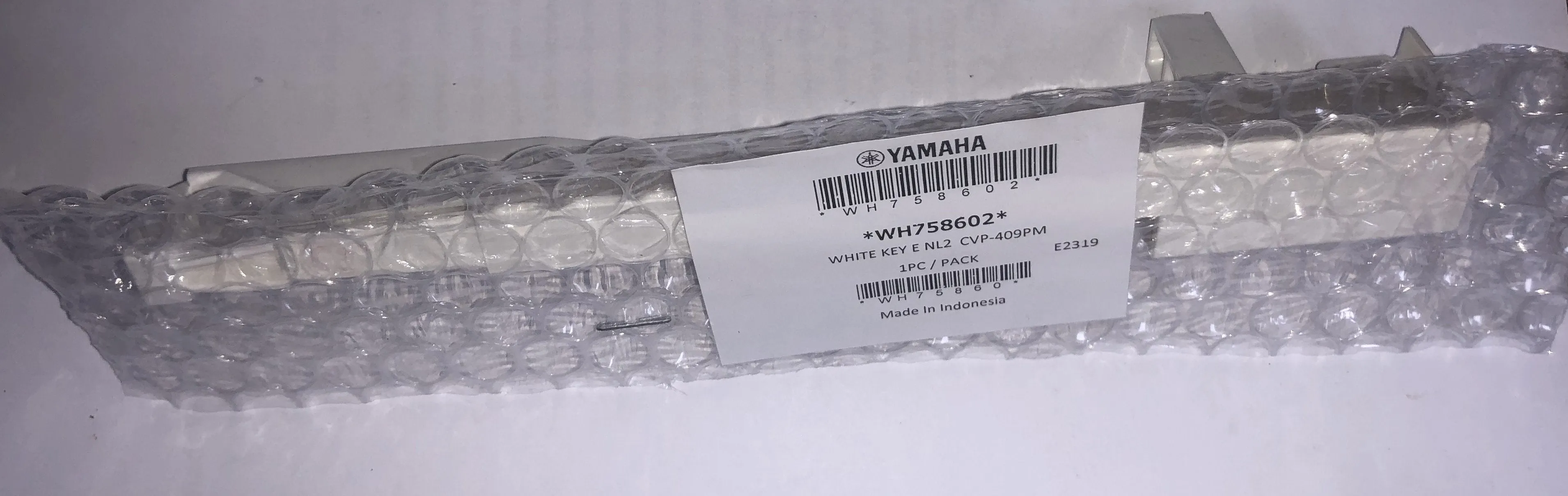 WH758602 Clavinova E key for NL2 wood faced key