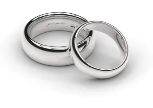 White Gold & Platinum Movie Rings Set