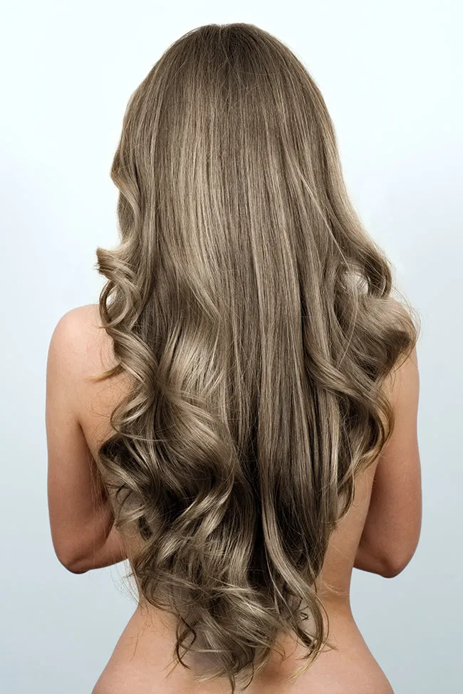 Willow Brown 8 Piece Clip Ins - Straight Hair