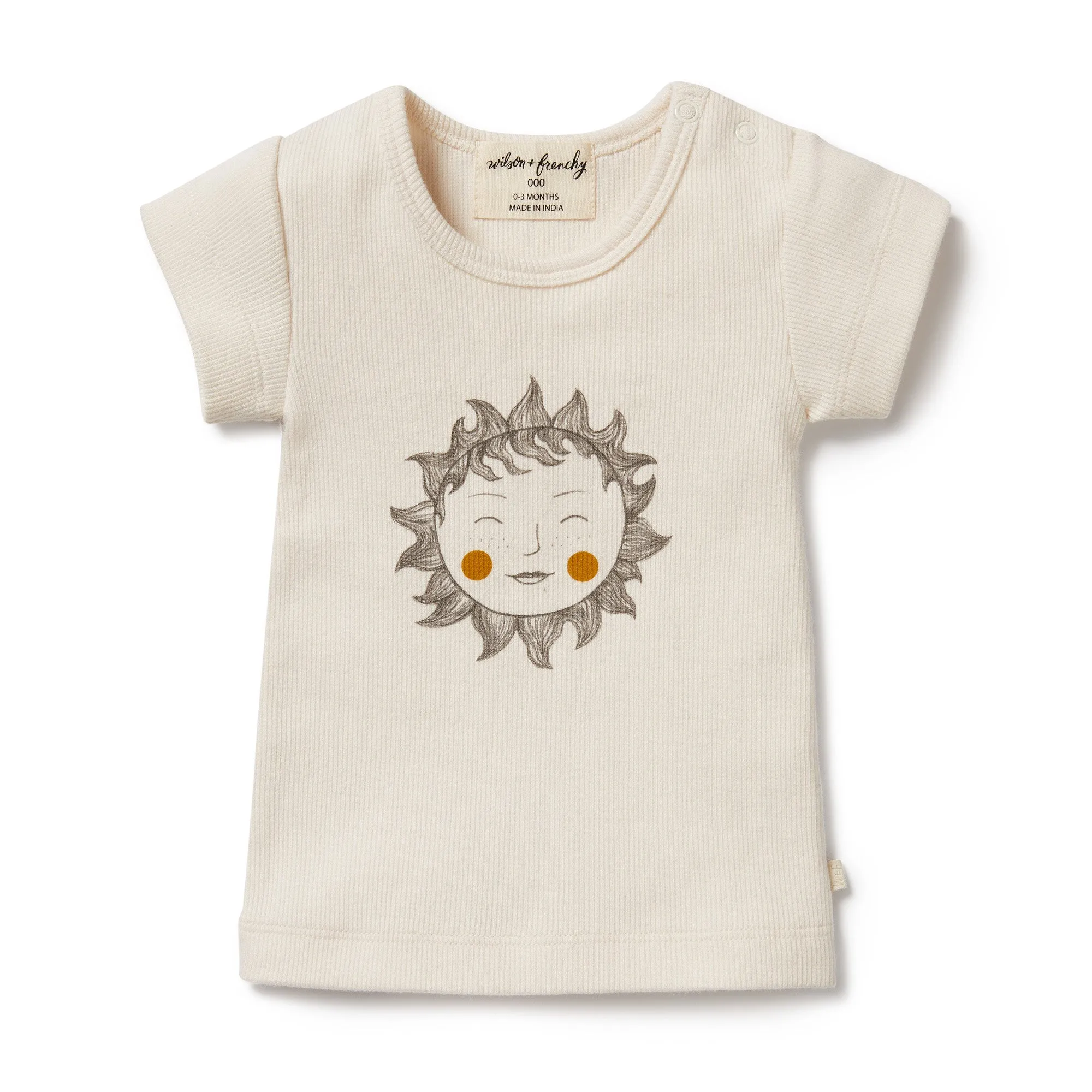 WILSON & FRENCHY SHINE ON ME ORGANIC TEE