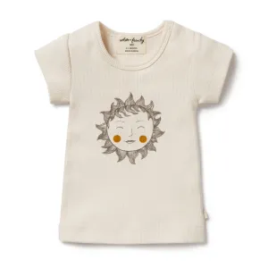 WILSON & FRENCHY SHINE ON ME ORGANIC TEE