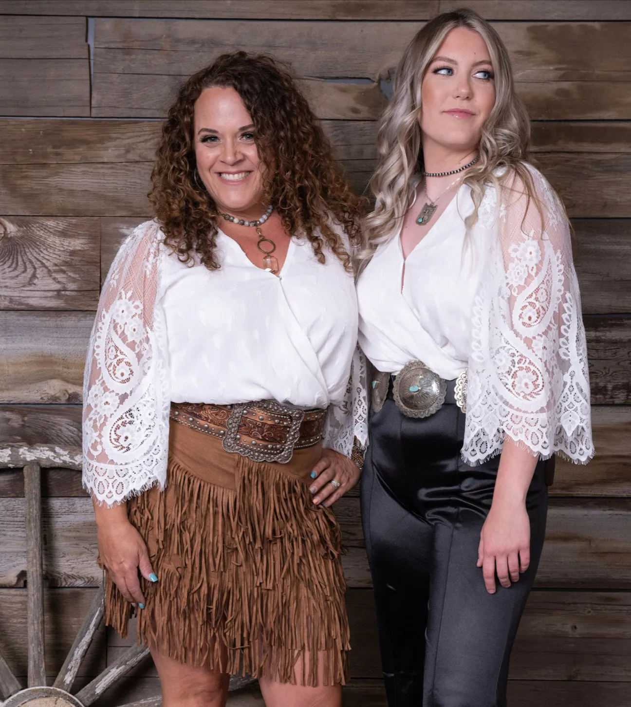 Winchester White Blouse