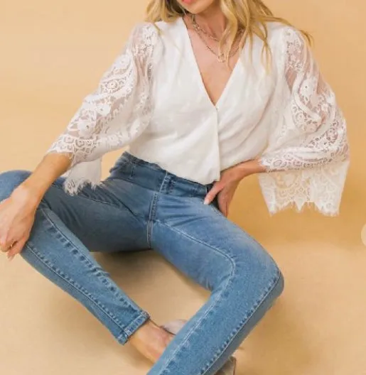 Winchester White Blouse