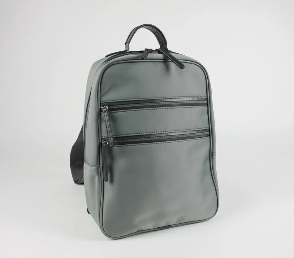 Womens Nylon Backpack Bag Green Best Satchel Backpack Nylon School Rucksack for Ladies