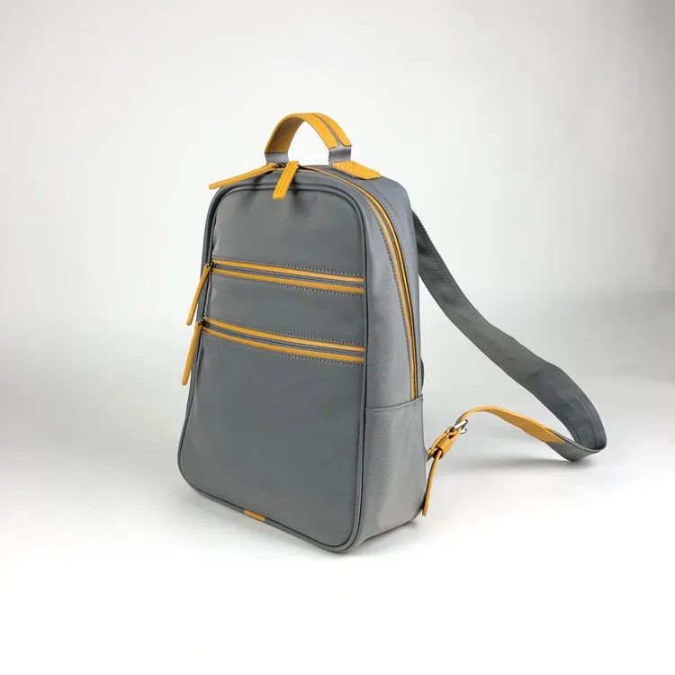 Womens Nylon Backpack Bag Green Best Satchel Backpack Nylon School Rucksack for Ladies