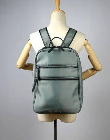 Womens Nylon Backpack Bag Green Best Satchel Backpack Nylon School Rucksack for Ladies