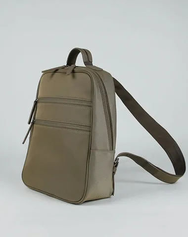 Womens Nylon Backpack Bag Green Best Satchel Backpack Nylon School Rucksack for Ladies