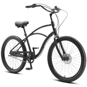 Xds Henley Mens Internal 3 Speed Cruiser Stealth Black 2024