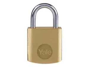 Yale Locks Brass Padlock 20mm