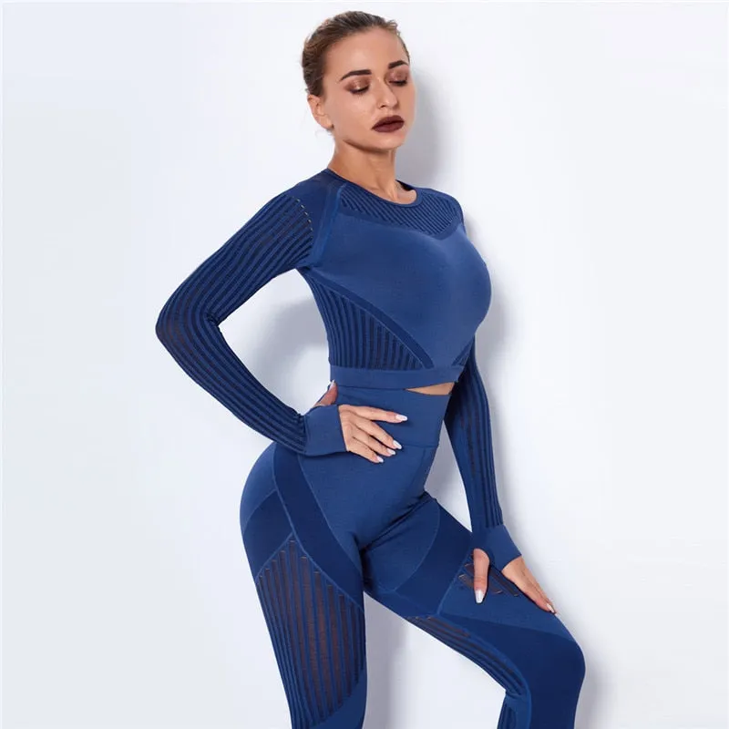 Yoga Set Sport Outfits Women Gym suit