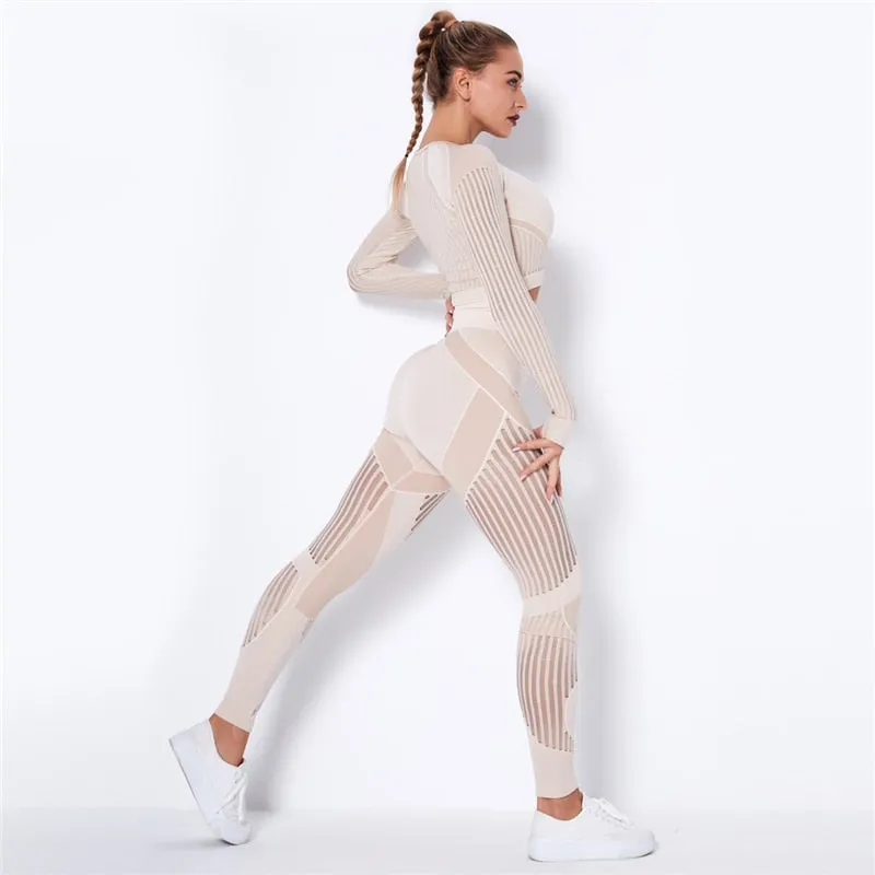 Yoga Set Sport Outfits Women Gym suit