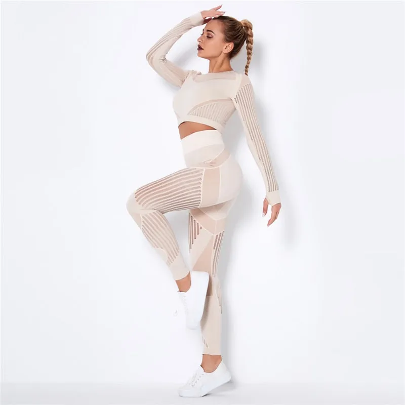 Yoga Set Sport Outfits Women Gym suit