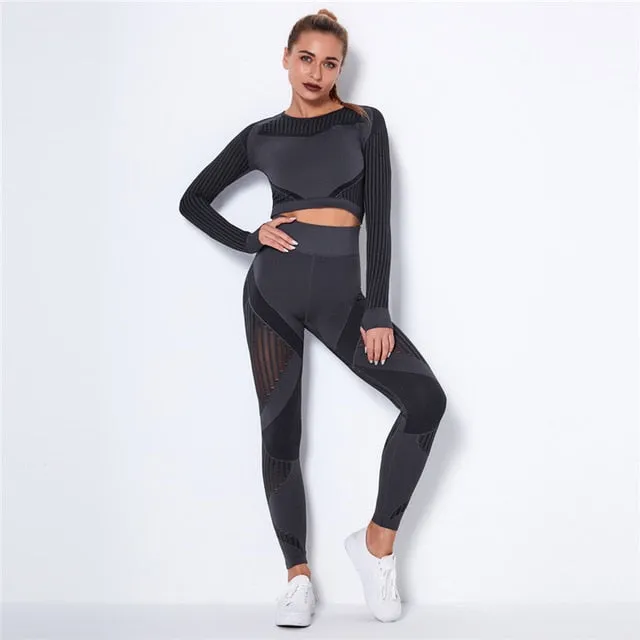 Yoga Set Sport Outfits Women Gym suit