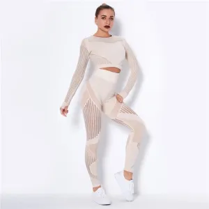 Yoga Set Sport Outfits Women Gym suit