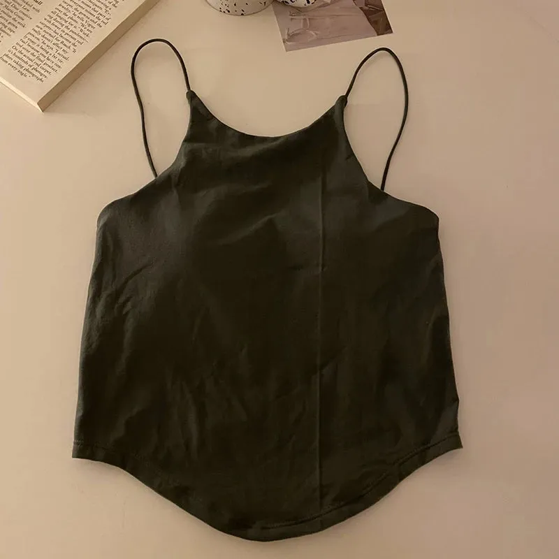 Yoga Top For Women Loose Fit Workout Crop Tops Tank Gym Wear Fitness Sleeveless Cami Sport Shirts Running Vest Built In Bra
