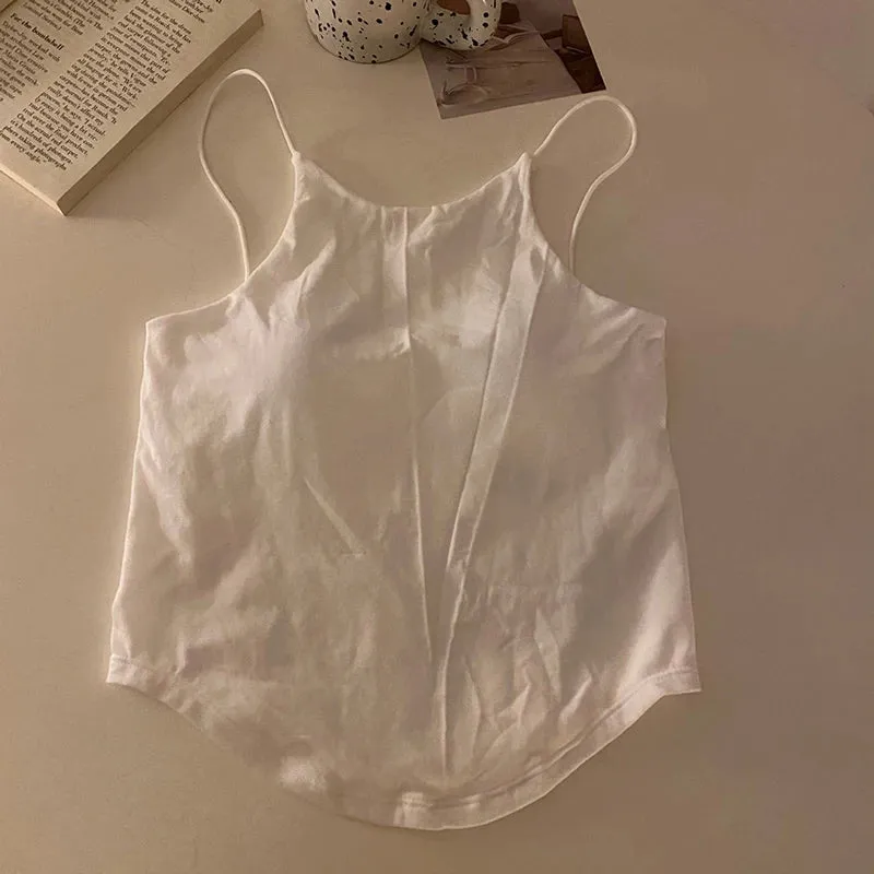 Yoga Top For Women Loose Fit Workout Crop Tops Tank Gym Wear Fitness Sleeveless Cami Sport Shirts Running Vest Built In Bra