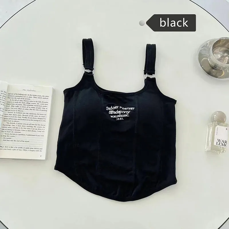Yoga Top For Women Loose Fit Workout Crop Tops Tank Gym Wear Fitness Sleeveless Cami Sport Shirts Running Vest Built In Bra